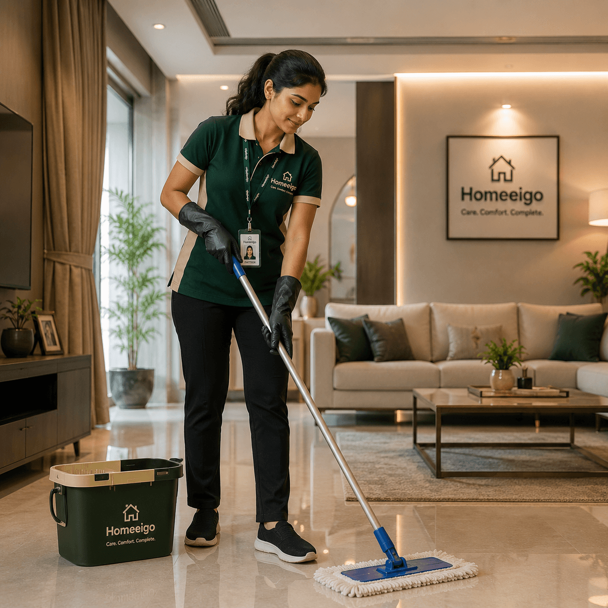 Home Deep Cleaning by a HOMEEIGO professional