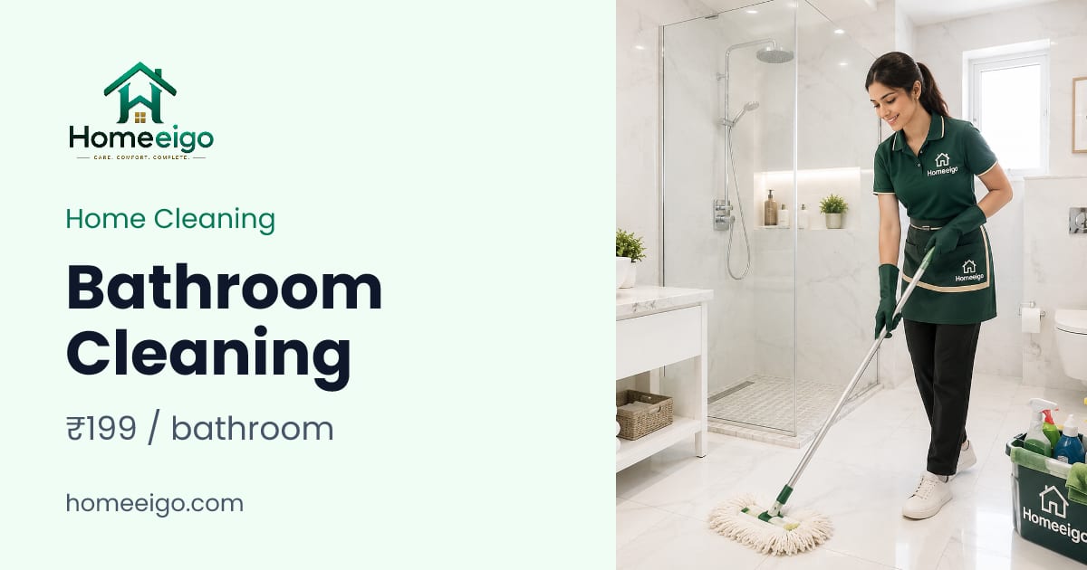 Bathroom Cleaning — Home Cleaning | Homeeigo